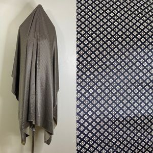 POLYESTER SATIN PRINTED DESIGN GOLD AND BLACK SLINKY SOFT FABRIC SLIGHT STRETCH